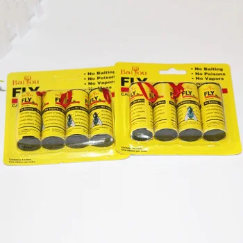 

4/8/12/16Pcs Fly Sticky Paper Strip Strong Glue Flying Insect Bug Mosquitos Catcher Roll Tape SNO88