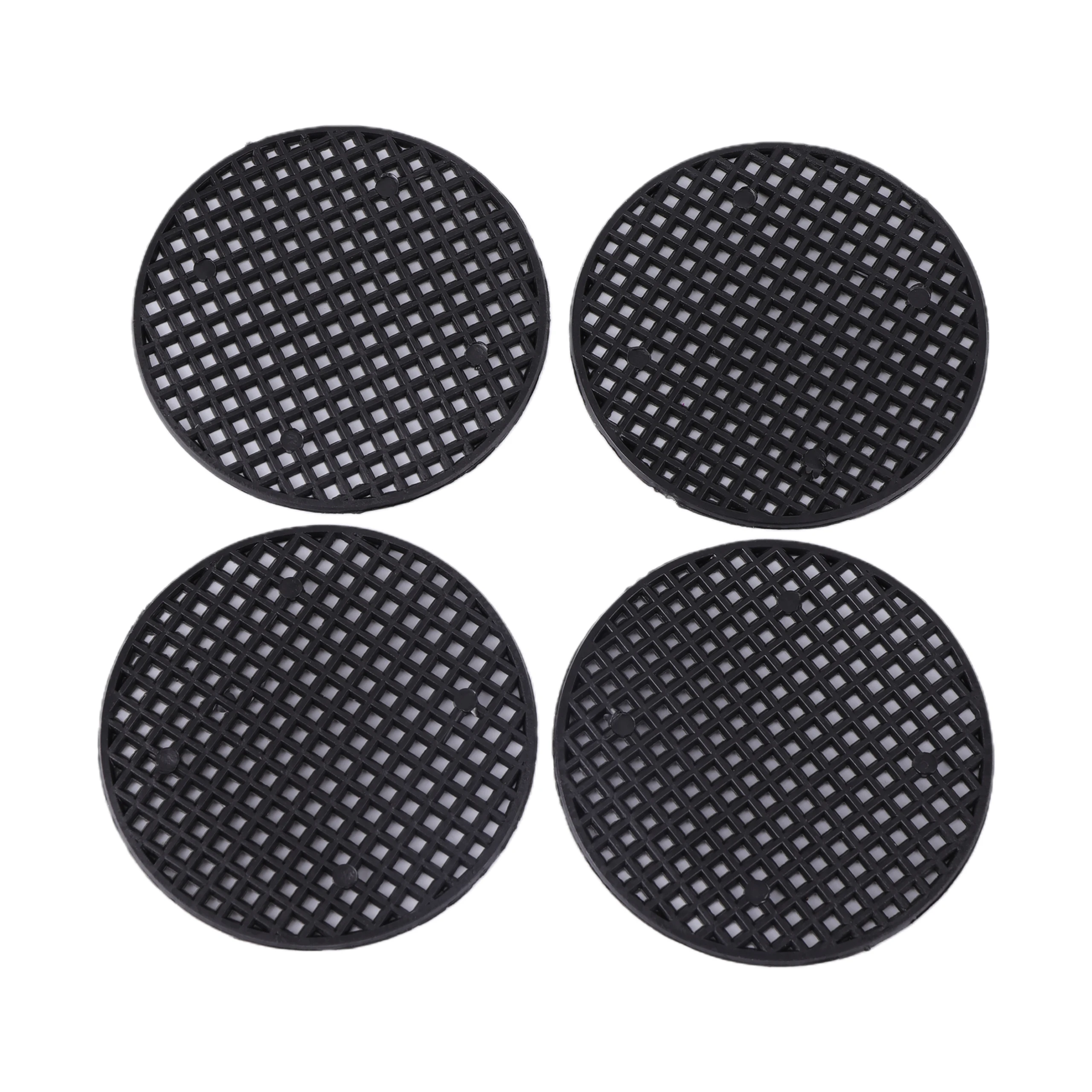 15pcs Flower Pot Hole Mesh Pad 2.5/4.5/7.5cm Diameter Round Bonsai Pot Bottom Grid Mat Mesh Drainage Netting Hole Screen