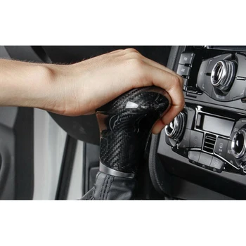 

Shell Shift Knob Cover For 13-16 A4 A5 Q7 12-15 A6 A7 ABS Carbon Fiber