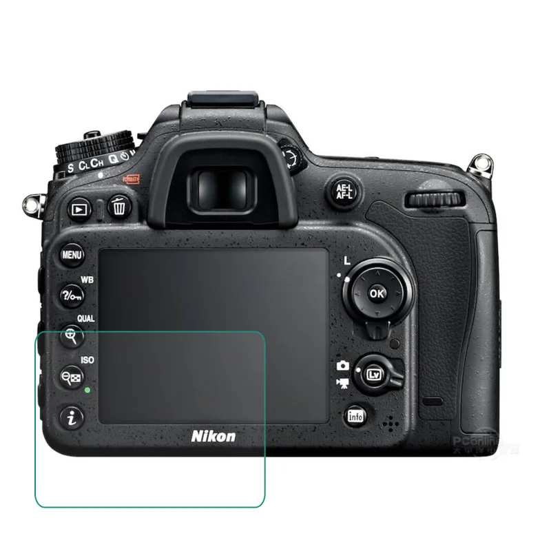 Закаленное стекло протектор для Nikon D500 D600 D610 D7100 D7200 D750 D800 D810 D850 камера ЖК экран
