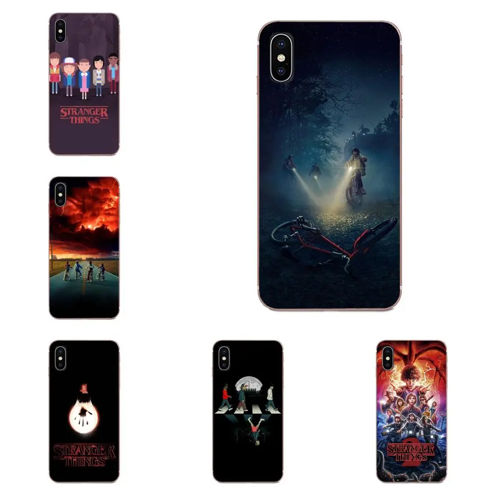TPU Covers Capa For Xiaomi Mi3 Mi4 Mi4C Mi4i Mi5 Mi 5S 5X 6 6X 8 SE Pro Lite A1 Max Mix 2 Note 3 4 Clear Stranger Things Pattern | Мобильные