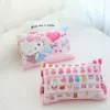 Japanese Anime Pillowcase Cartoon Student Dormitory Pillow Cute Back Printed Pillowcase for Girls Children Gifts Home Decoration 4