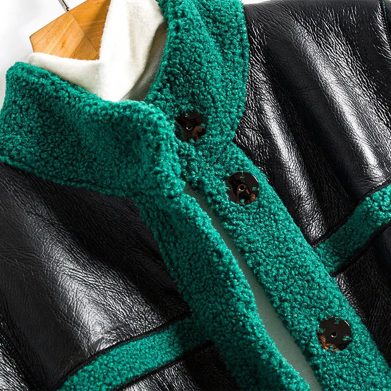 Зимнее Новое меховое пальто теплое и удобное приталенное однотонное длинное хлопковое пальто для похудения