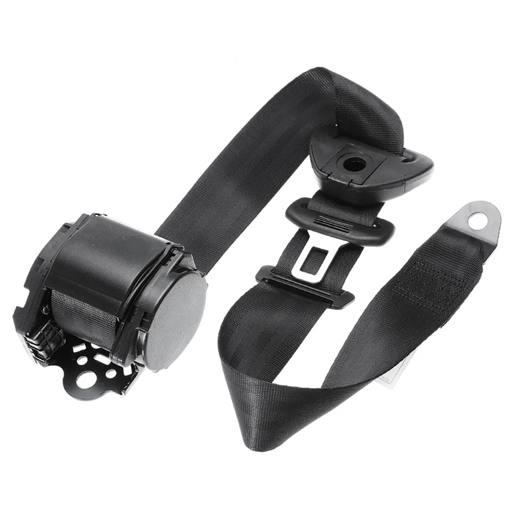 3Point Retractable Car Seat Belt Bolt Automatic Safety Strap Buckle Adjustable 3Point Retractable Car Seat Belt Bolt Automatic Safety Strap Buckle Adjustable