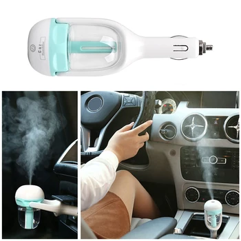 

6.5x8x18cm Auto Mini Car Humidifier Air Purifier Freshener Travel Car Portable Universal for Car