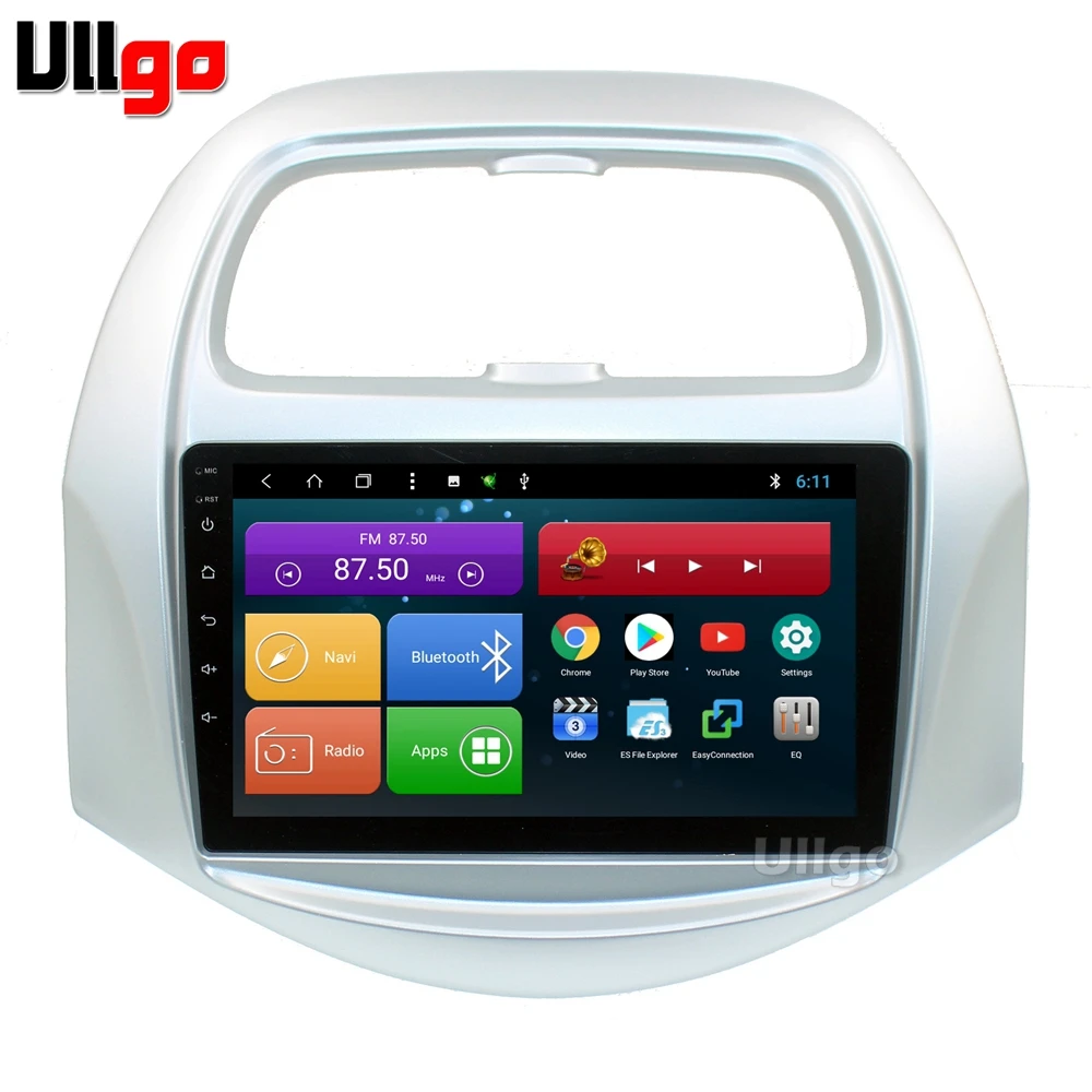 9-дюймовый Octa Core Android автомобильный DVD GPS для Chevrolet Chevy Spark Авторадио Головной блок с