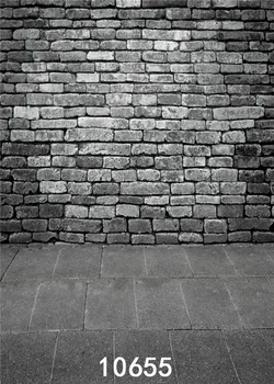 

SHENGYONGBAO Vinyl Custom Photography Backdrops Props Brick Wall and Floor theme Photo Studio Background SJY-1609