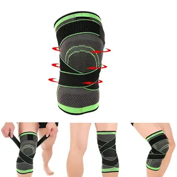 

Knee Support Compression Sleeves Joint Pain Arthritis Relief Running Fitness Elastic Wrap Brace Knee Pads With Strap Au20