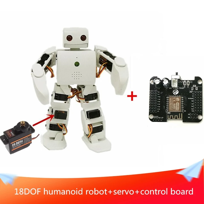 3d Printing 18dof Mini Humanoid Robot With Metal Micro Servo+plen2