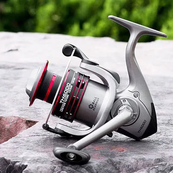 

Max Drag Power 5.2:1 Fishing Reel Pike Bass Fishing Water Resistance Spinning Reel Fishing Reex