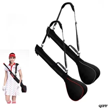 Складная сумка для гольфа, вместительная, 3 Клубные, мини, мягкая сумка для мужчин и женщин, сумка для клуба на плечо