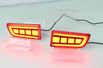 

eOsuns Led brake light driving light reverse lamp assembly rear bumper lights for Mahindra Scorpio 2018-19