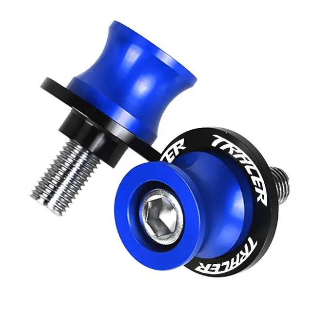 FOR YAMAHA TRACER 9 GT 700 900 Tracer700 Tracer900 2015 2021 19+ Motorcycle CNC Aluminum 6MM Swingarm Spool Stand Screws Slider 6MM