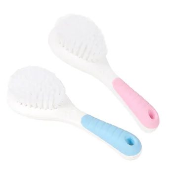 

Pets Doggie Cats Bathing Special Paste Up Tousle Removal Combing Pets Nylon Brush Paw Print Shape Anti-skid Multiple Colors