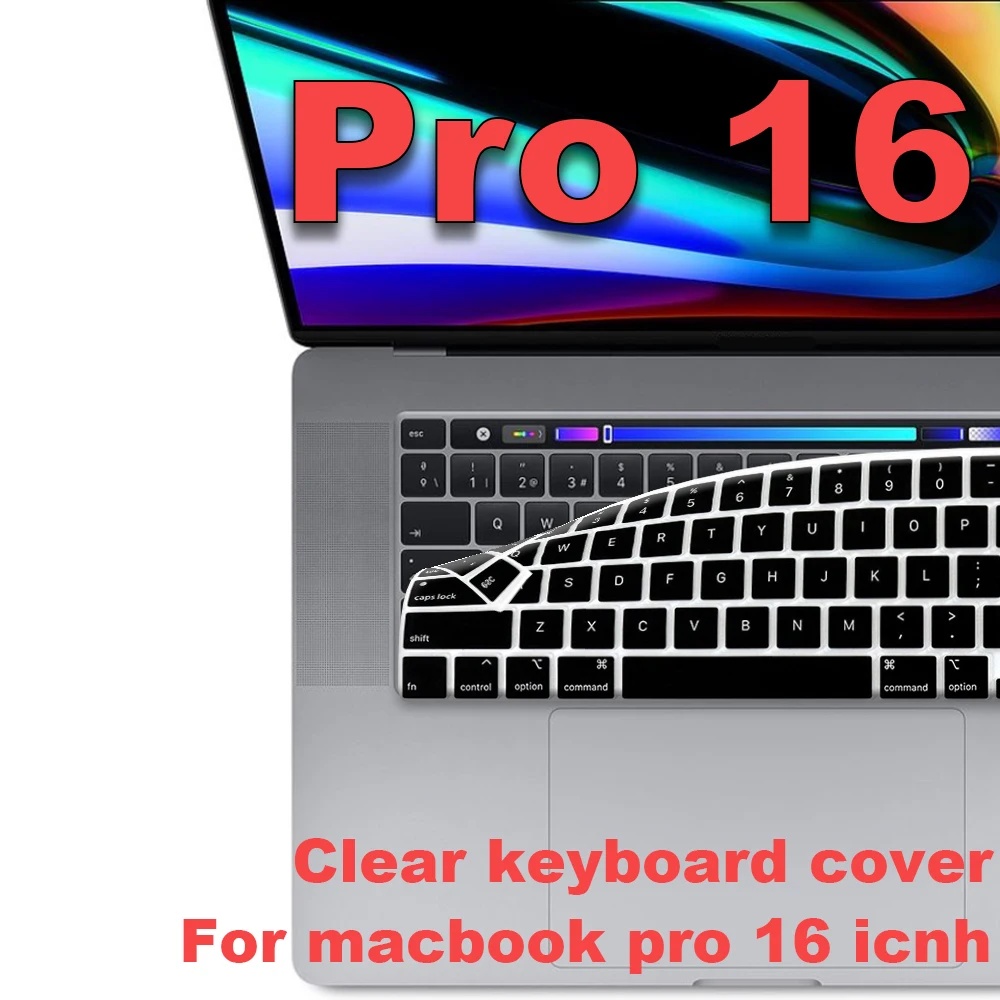 Чехол для клавиатуры ноутбука Новый macbook pro 16 дюймов A2141 Защитная пленка