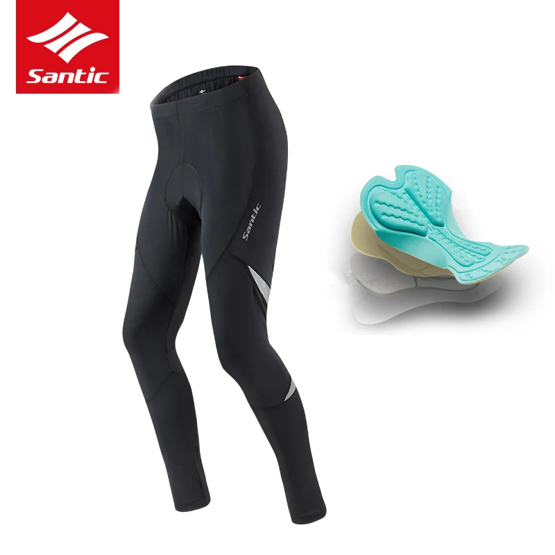 Only Pants-Gray Santic PRO мужские велосипедные комплекты с длинным рукавом, велосипедные Джерси с подкладкой из губки для горного велосипеда, велосипедные штаны с УФ защитой от солнца, велосипедные штаны - Цвет: Only Pants-Gray