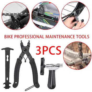 

1 Set Mountain Bike Chain Caliper Chain Cutter Chain Removal Tool Bicycle Chain Tool Magic Buckle Pliers Tool
