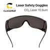 Cloudray 10600nm seguridad láser gafas estilo B protección OD4 + CE para CO2 máquina de grabado de corte por láser ► Foto 3/6