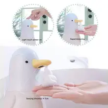 

Cute Penguin Automatic Liquid Soap Dispenser Smart Sensor Kitchen Bathroom Touchless Hand Free Dispenser Pump Soap Dispenser