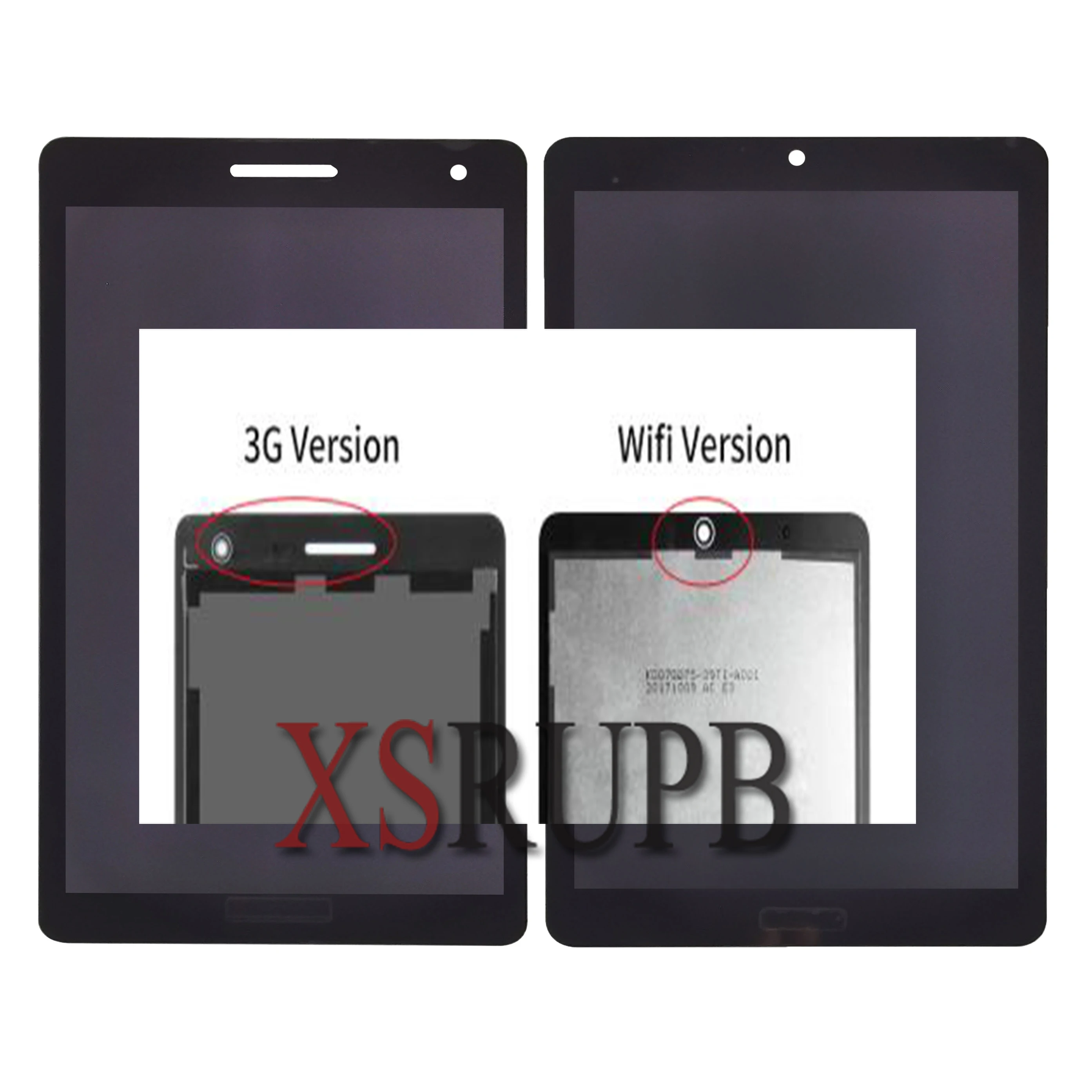 Display LCD Display Matrix Touch Screen Panel Digitizer Tablet Assembly 3G Wifi For Huawei MediaPad T3 7 BG2-W09 BG2-U01 BG2-U03 android tablet touch screen panel android tablet display lcd touch panel lcd screen