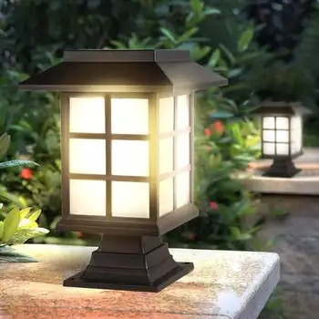 

2PCS LED Retro Solar Garden Lights Outdoor Landscape Lighting Solar Powered Path Lights Patio Yard Pathway Driveway Lawn Lamps