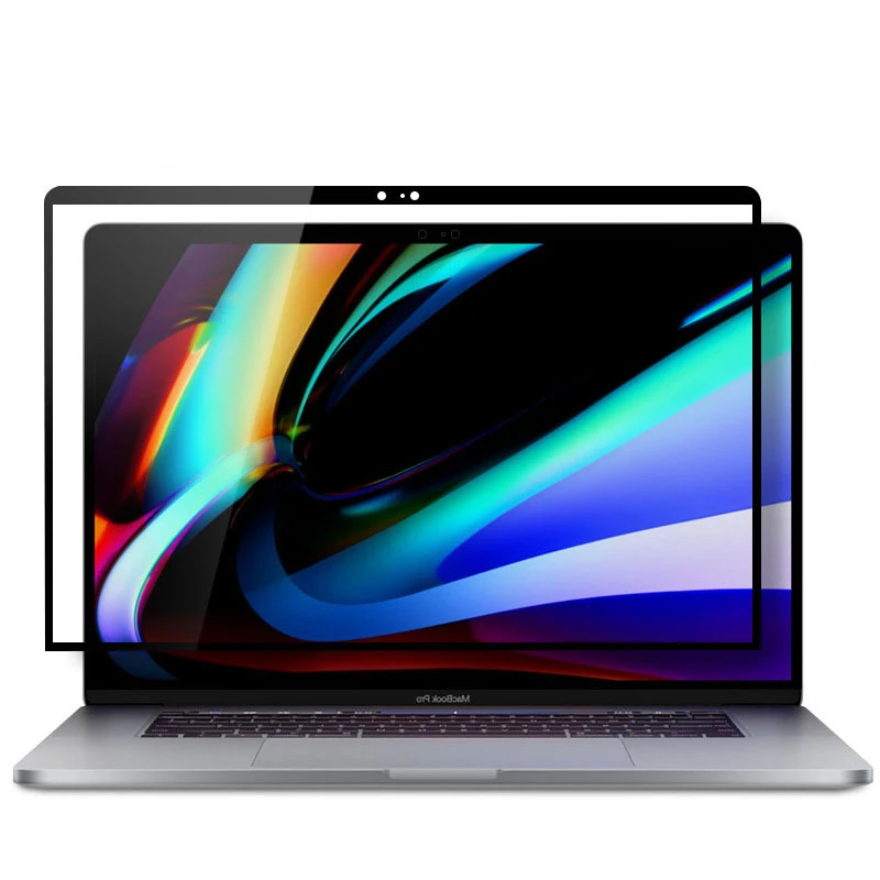 Screen Protector Cover With Black Frame For MacBook Pro 13 Air 13 Mac book 11 air 12 Retina 13 pro Air 2018 protection film (6)