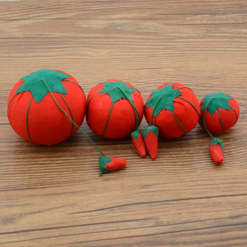 Милый красный помидор в форме DIY иголка для рукоделия булавка держатель для подушки набор для шитья пинетки Diy Швейные бытовые швейные принадлежности G