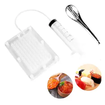 

Household Stainless Steel Caviar Maker Molecular Gourmet Tools Kitchen Gadgets Cooking Decoration Equipment Kitchen Tools