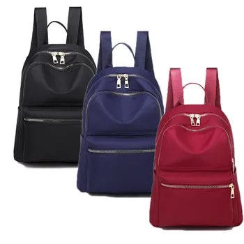 

2019 Fashion Women Girl Backpack Travel Black PU Leather Shoulder Bag 3 Colors