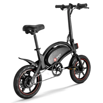 

14 Inch Folding Power Assist Electric Bicycle Moped E-bike 10AH Battery 40 - 60km Max Range