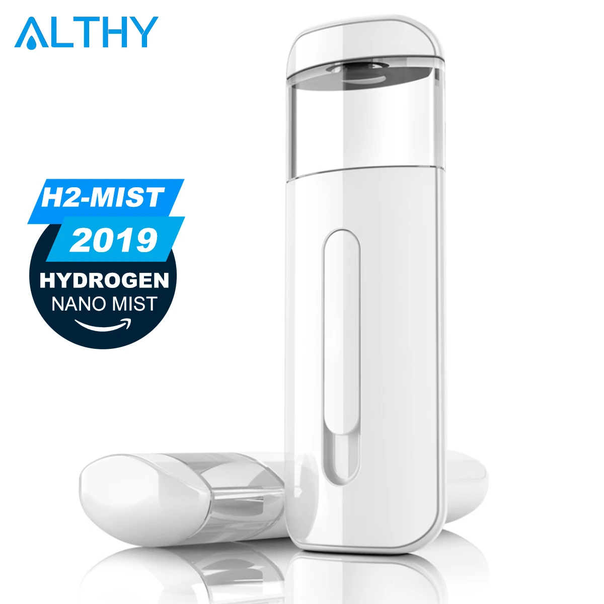  ALTHY Hydrogen Rich Water generator Facial Skin Moisturizing Portable Ultrasonic Nano Mist Spray Ne