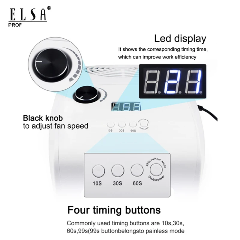 Skup 2 W 1 lampa uv do paznokci z odkurzaczem do paznokci polski paznokci suszarka do paznokci 80W odpylacz do paznokci Manicure narzędzie do Manicure