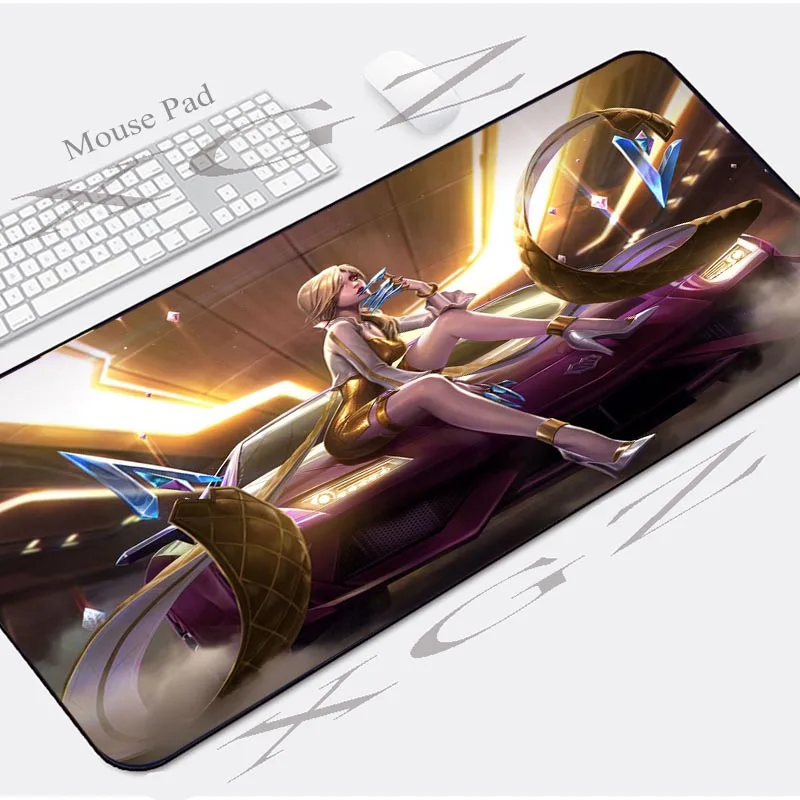 Классический Коврик для мыши XGZ с аниме сексуальной локомотивной девушкой Laege