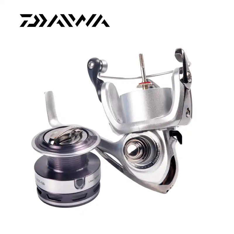 Спиннинговая катушка Daiwa Laguna 100%/2000 5 + 1 шарикоподшипник оригинальная Рыболовная