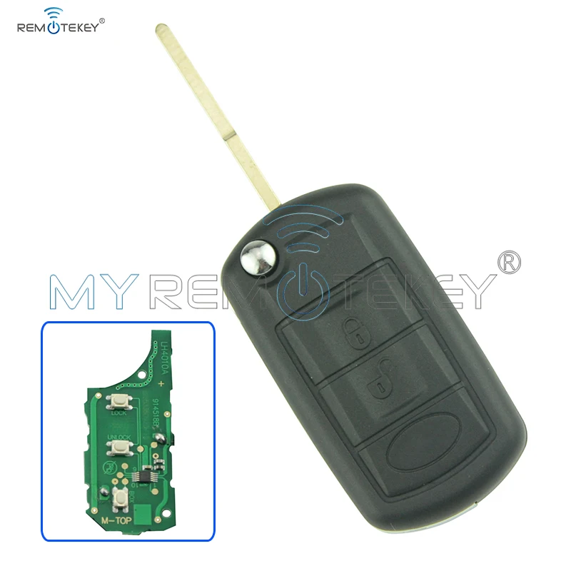 

Remtekey remote key 3 button for Landrover key NT8-15K6014CFFTXA 315mhz HU101 ID44 chip LR4 flip remote car key new key car
