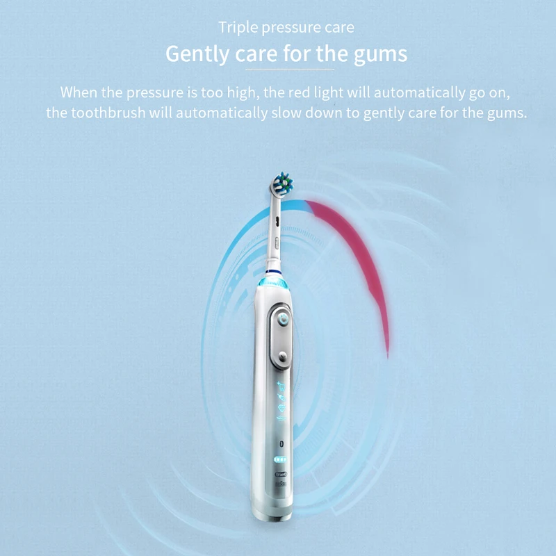 Oral B Electric Toothbrush Rechargeable Rotating IBRUSH 8000 5 Mode Bluetooth Position Detection 360 Smart Electronic Toothbrush Oral B Electric Toothbrush Rechargeable Rotating IBRUSH 8000 5 Mode Bluetooth Position Detection 360 Smart Electronic Toothbrush