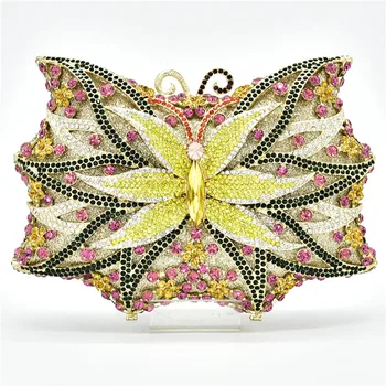 

Elegant Fashion Ladies Handbag Purses and Handbags Designer Handbags High Quality Party Elegant Wedding Party Wallet Hollow Out