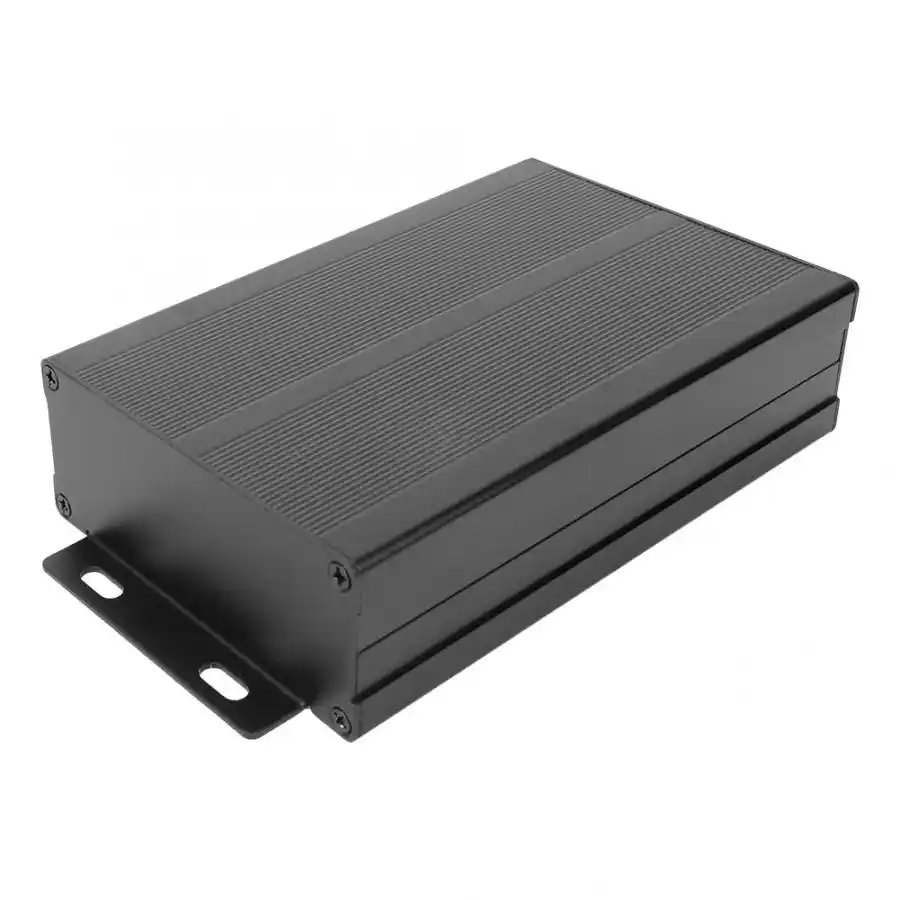 Black GPS Analyzer Housing KONGZIR 40x97x150mm Enclosure Electronic DIY Circuit Board Project Protective Box Aluminum Cooling Case for Power Amplifier Aluminum Box