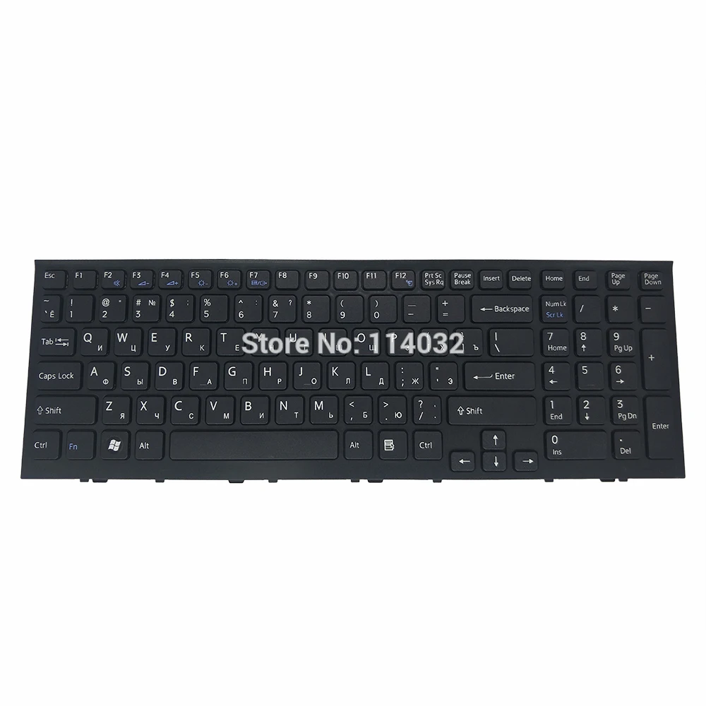 

Russian Keyboard Replacement keyboards for Sony VPCEE VAIO VPC EE black with frame Fashion 148933241 9Z N5CS0 10R HOT sale new