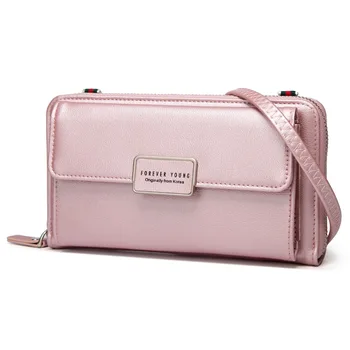 

8 colors 2020 Fashion Long Women Wallets Big capacity PU Leather Female Purse Zipper Card Holder Clutch Brand Wallet For Women