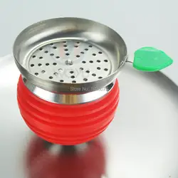 Apple чаша табака bowlshuffah керамическая чаша Силиконовые Табака pipespipes для курения weedsmoking pipehookah аксессуары для кальяна bo