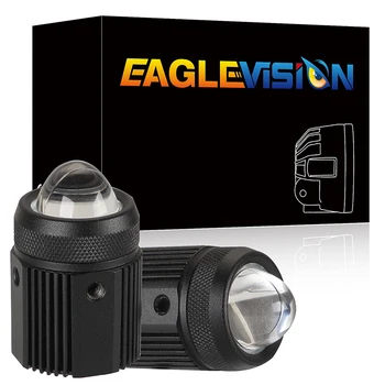 

Motorcycle Headlight 2PCS 60W Mini Double Lens Spotlight Headlight For Motorcycle Cross Country Spotlights LED Lens Dual