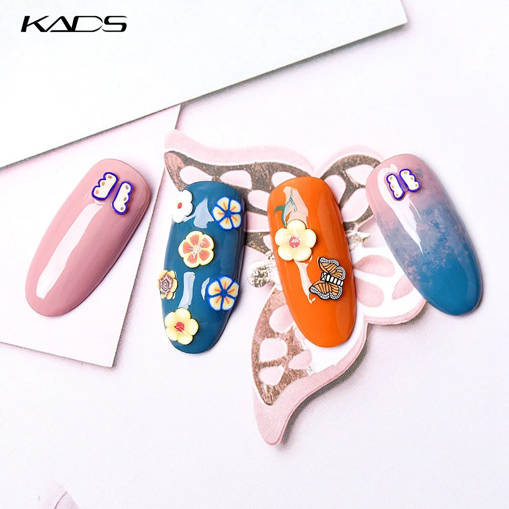KADS Ногтя Совет Fimo Украшения Кусочек Цвет Полимер Ломтик Мягкий Керамический