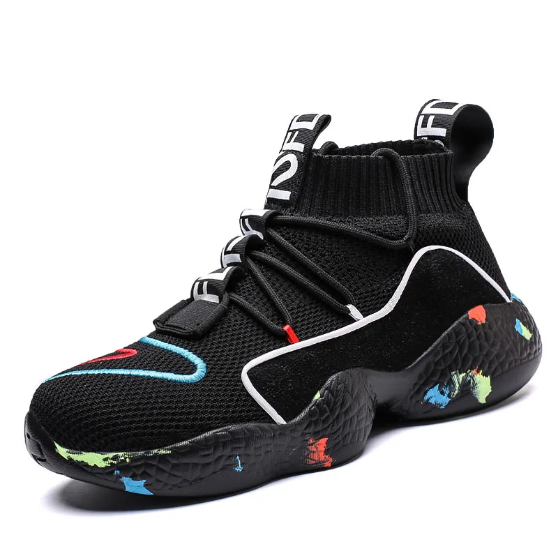 

Man High-top Jordan Basketball Shoes Men's Cushioning Light Basketball Sneakers Anti-skid Breathable Outdoor Sports Jordan Shoes
