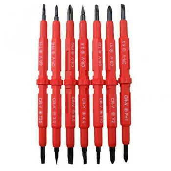 

Insulated Screwdriver 8Pcs/Set Electrical Electrician Hand Tool Multifunctional Opening Repair Precision Tool Set