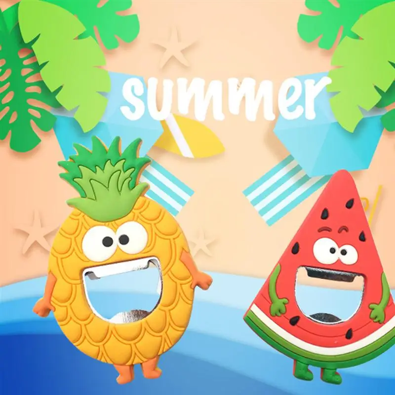 Наклейка на холодильник для Гавайской вечеринки креативный Магнитный
