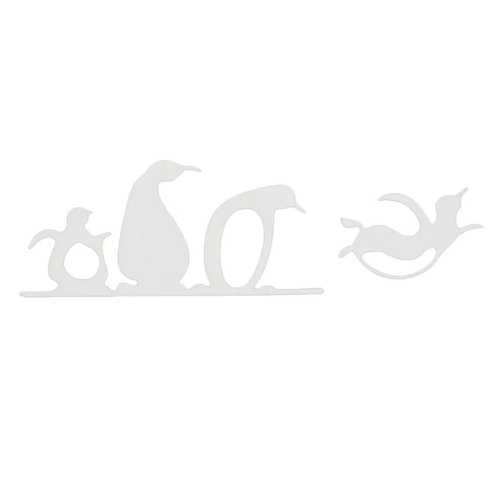 Пингвин металлические режущие штампы Антарктические/зимние штампы для скрапбукинга альбом бумажная карточка с тиснением крафты изготовление животных штампы