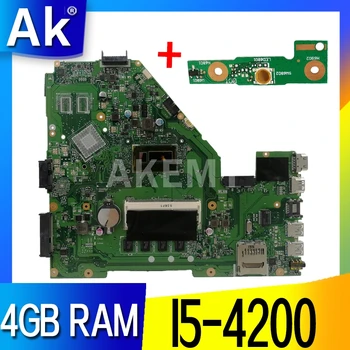 

I5-4200 X550LA Motherboard CPU 4GB de RAM For ASUS A550L X550LD R510L X550LC X550L X550LA X550 laptop Motherboard Mainboard