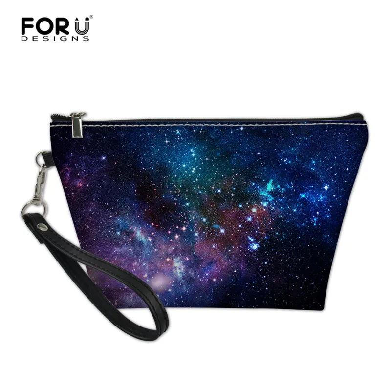 FORUDESIGNS/косметичка для женщин, косметичка, галактика, звезда, пространство, 3D печать, косметичка, косметичка для путешествий, органайзер, косметический Чехол