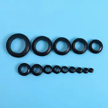 

O-type Protection Coil Rubber And Plastic Outlet Cover Inlet And Outlet Protection Sleeve Prevent Wire Scratches